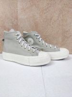 Converse All Star Lift Hi Platform White Cream Braun Gr. 36 / 37 Baden-Württemberg - Traubenmühle Vorschau