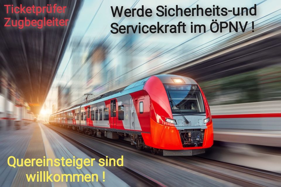ÖPNV : Fahrkartenkontrolleur : Zugbegleiter 3800€ in Wuppertal