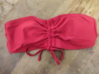 SHEIN Bandeau Bikini Oberteil rot + Schnürung (auch in schwarz ) Berlin - Tempelhof Vorschau