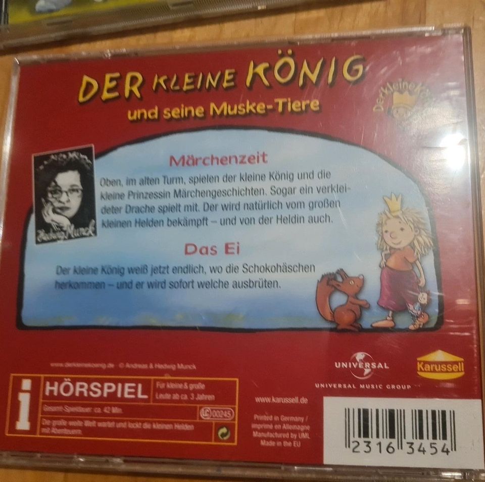 Der kleine König,  Briefe von Felix,  das Sandmännchen  je 1€ in Zülpich