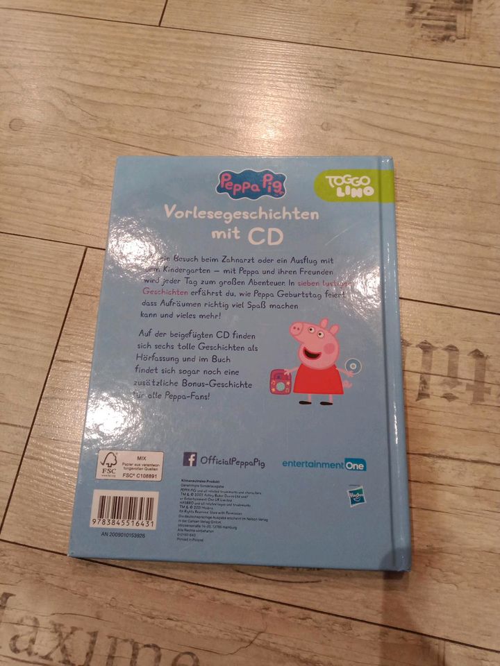 Buch Peppa Pig ohne CD nur 1,50€ in Wörrstadt