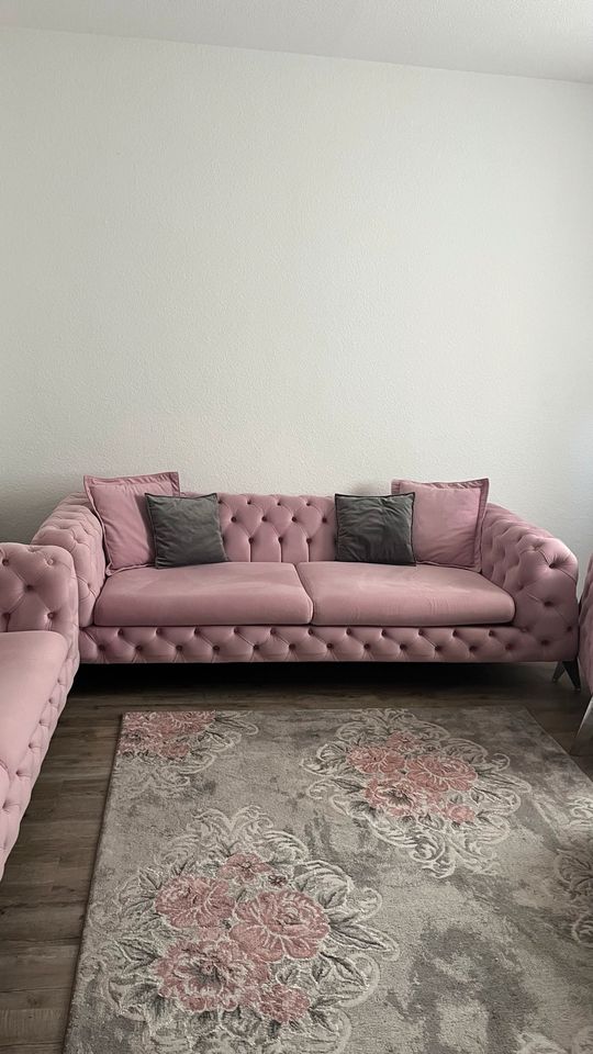 chesterfield sofa samt in Duisburg