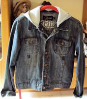 Jeansjacke Inscene abknüpfbare Kapuze Gr. XL Dithmarschen - Buesum Vorschau