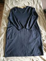 Dunkelblauen Kleid Größe 44/46 Nordrhein-Westfalen - Porta Westfalica Vorschau