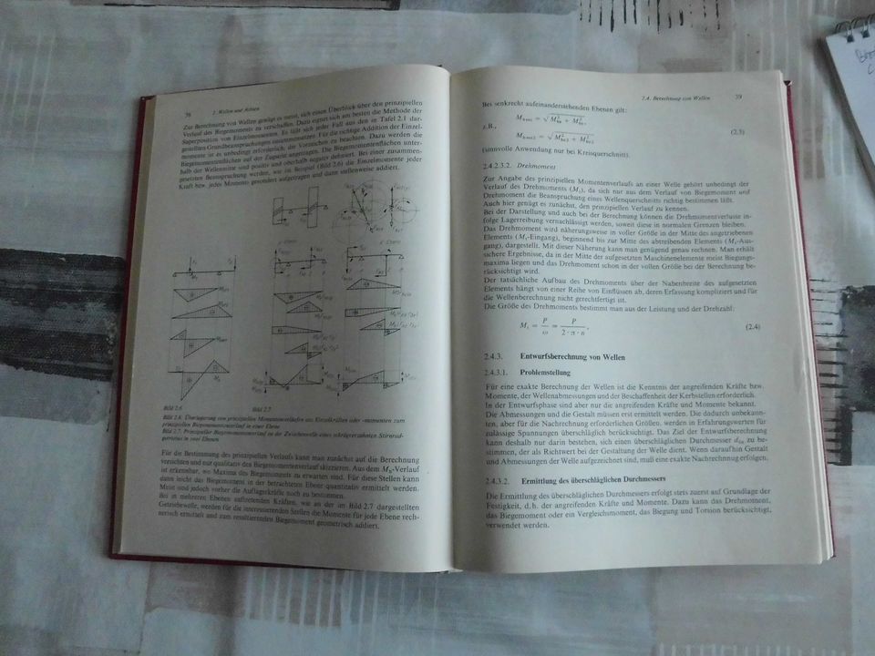 Buch Konstruktionslehre Antriebselemente Fronius Maschinenbau in Chemnitz