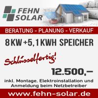 8 kW Photovoltaik Komplettanl. mit Speicher ,Montage & Elektrik Niedersachsen - Moormerland Vorschau