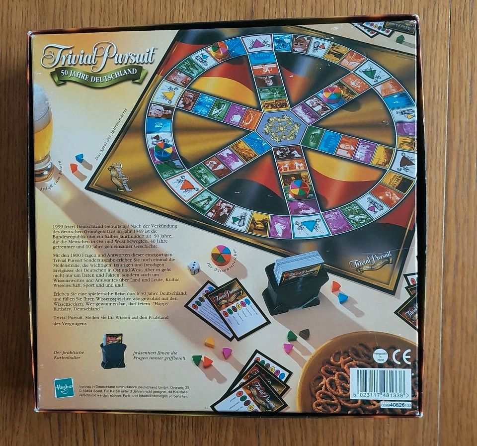 Spiel  Trivial Pursuit Sonderedition 50 Jahre Deutschland in Faßberg