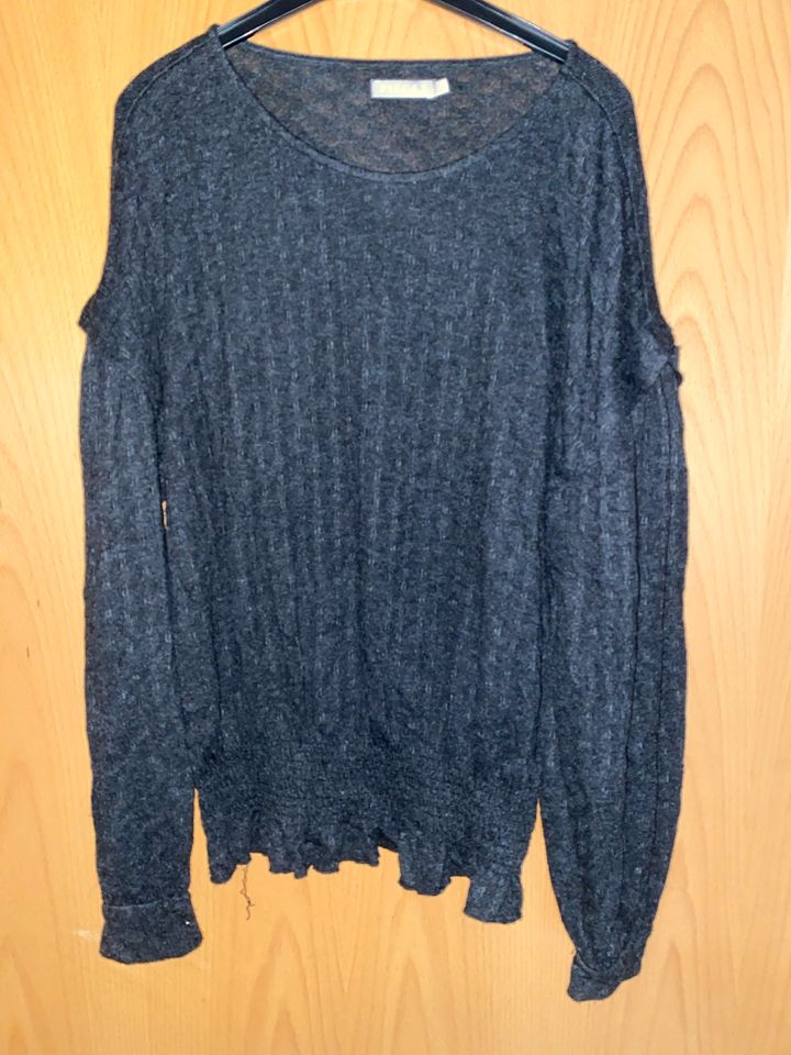 Pullover Pieces Gr M grau in Dingolfing