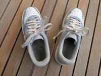 Nike Air Force weiß/blau Gr.38 Hessen - Wehretal Vorschau
