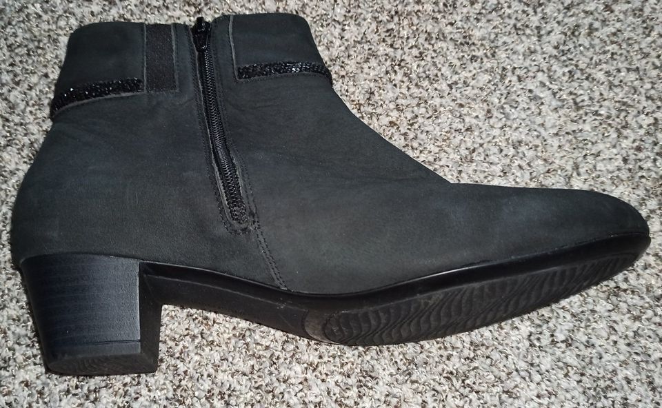 Waldläufer- Stiefelette, schwarz, Gr. 39, Weite H, neu in Duisburg