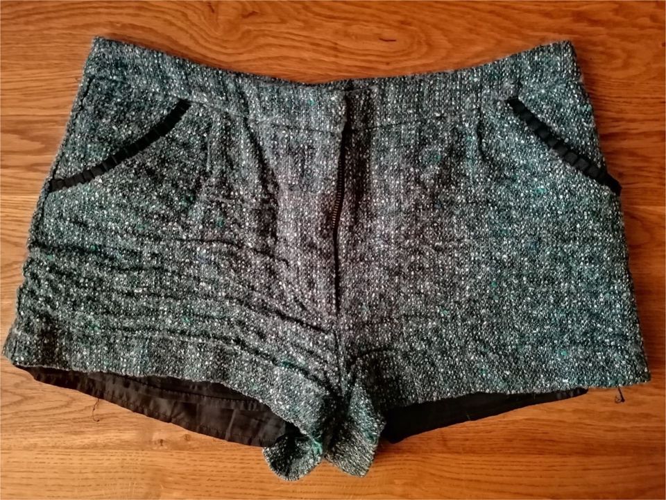 Kurze Hose Shorts Hot Pants | H&M | 40 | petrol türkis schwarz in Stuttgart