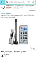 Yakumo Quick Stick Basic DVB-T / Alternative Kabel TB Duisburg - Homberg/Ruhrort/Baerl Vorschau