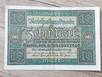 Reichsbanknote 10 Mark Berlin 1920 Dresden - Neustadt Vorschau