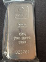 Silber - Silberbarren - 2 Stück á 1kg - Zertifikat - Original Niedersachsen - Seelze Vorschau