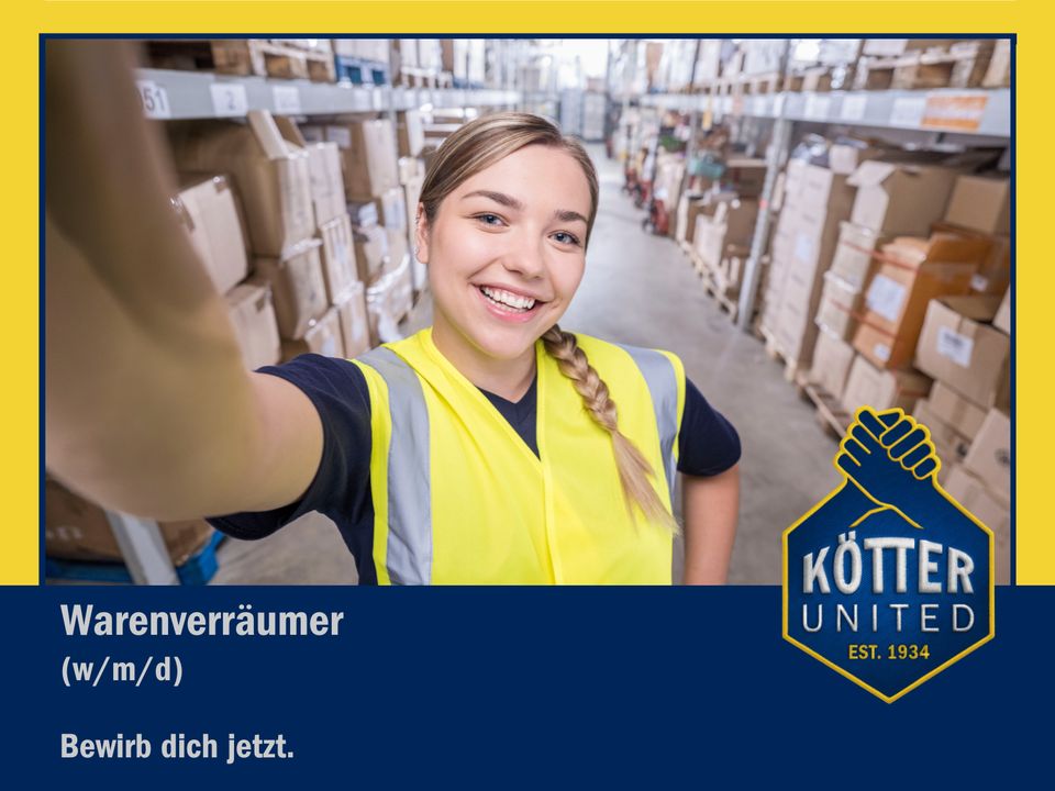 Warenverräumer (m/w/d) M im Handel-B ab 13,00 € 63075 Offenbach in Offenbach