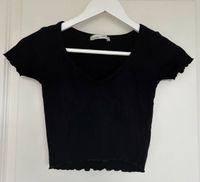 Crop Tshirt XS Pull&Bear schwarz Münster (Westfalen) - Nienberge Vorschau