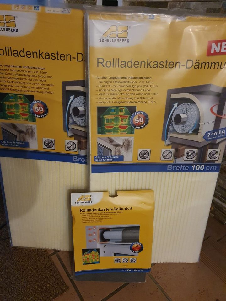2 x Rollladenkasten-Dämmung 2-teilig, 100x50 cm + Seitenteil Neu in  Nordrhein-Westfalen - Neuenrade, Heimwerken. Heimwerkerbedarf gebraucht  kaufen