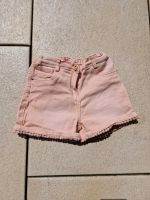 Shorts Kurze Hose Jeans Rose Grösse 128 Mädchen Nordrhein-Westfalen - Werl Vorschau