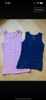 Tanktops 2x blau+rosa, Gr. 140 Hessen - Nidderau Vorschau