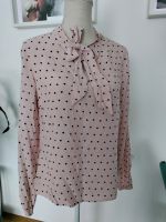 Rosa Herzchen Bluse mit Schleife / Schluppenbluse Frankfurt am Main - Oberrad Vorschau