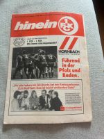 Stadionzeitschrift „hinein“ 1.FC Kaiserslautern 4.5.1984 Rheinland-Pfalz - Winnweiler Vorschau