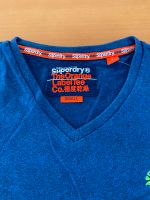 Superdry T-Shirt V-Ausschnitt blau Größe S Hessen - Mörfelden-Walldorf Vorschau