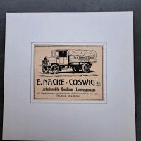 1924 Lastautomobile Nacke Coswig Lastauto Werbung Oldtimer Bayern - Lindau Vorschau