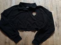 Bershka Poloshirt crop bauchfrei schwarz XS 34 Hessen - Neu-Anspach Vorschau