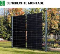 ZaunPV Montagepaket für 1 x PV-Modul Stahl Schwarz Solarmodule Photovoltaik Nordrhein-Westfalen - Moers Vorschau