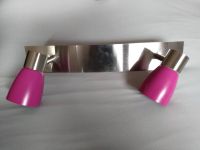 Chrom Deckenlampe in Pink mit zwei Strahlern München - Au-Haidhausen Vorschau