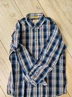 Camel active Langarmhemd blaukariert Gr. L Button Down Baden-Württemberg - Meckesheim Vorschau