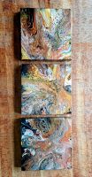 Triptych Acrylbilder 30x30cm / Gold / Bronze / Kupfer Bayern - Königsbrunn Vorschau