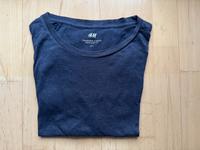 H&M T-Shirt regular fit dunkelblau, Herren, Gr. L Hessen - Schöffengrund Vorschau