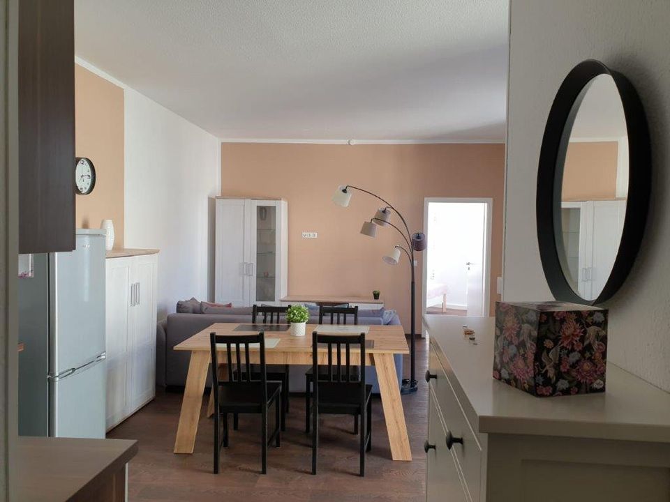 50qm möblierte Wohnung in bester Lage mit Balkon (Aufzug im Haus) in Bad Wildungen
