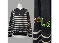Original Vintage 90er Sweater Shirt Streifen Polo Pulli Jersey M Leipzig - Möckern Vorschau