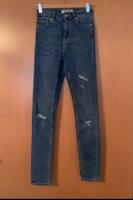 blaue schmal geschnittene Stretchjeans, Tally Weijl, Größe 32 Saarland - Illingen Vorschau