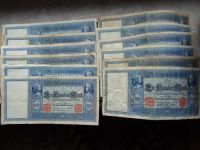 11x !908,1909,Seltene Jahrgänge der 100 Mark Banknote Eimsbüttel - Hamburg Lokstedt Vorschau