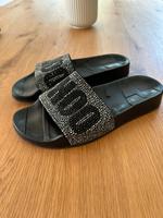 Jimmy Choo Adiletten 37 Swarovski Steine Kr. München - Straßlach-Dingharting Vorschau