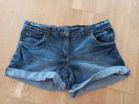 GINA Shorts Denim Jeans kurze Hose Gr 40 Damen blau Bayern - Schönberg Vorschau