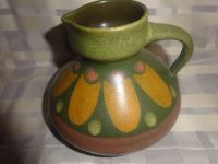 KMK Keramik Henkelvase grün-gelb - Vintage 60/70iger Jahre Dithmarschen - Heide Vorschau