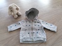 Schöne Sweatjacke mit Kapuze, grau, Gr. 62 Bayern - Neuendettelsau Vorschau