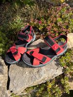 Rieker Sandalen Gr. 39 Rot Super Zustand Sommer Confort Bayern - Bamberg Vorschau