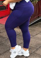 Gr F / 48-50Squat-sichere -7/8 Leggings - Suffragette Purple Sachsen - Ebersbach/Sachsen Vorschau