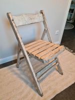 Stuhl Vintage Dekoration Shabby weiß Creme Sachsen-Anhalt - Wolmirstedt Vorschau