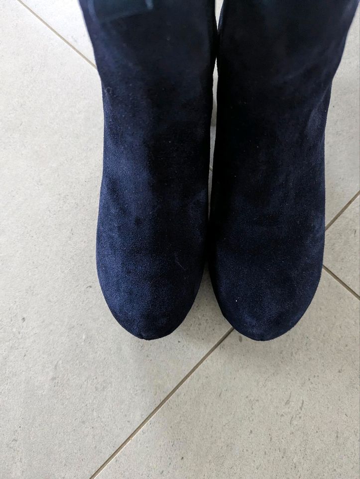 Softclox. Tolle, sehr bequeme Stiefeletten. Boots. Blau. 39. Neu in Elkenroth