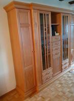 Bröcker Wohnwand Birke Teilmassiv Vitrine Rheinland-Pfalz - Bingen Vorschau