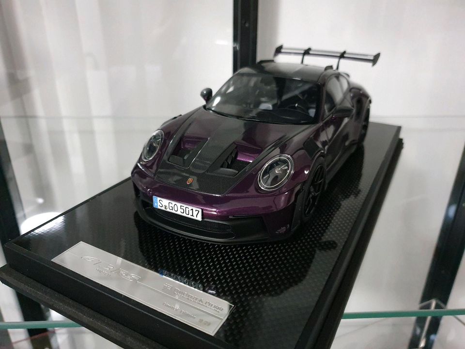 Porsche GT3 RS Midnight Purple Timothy & Pierre 1:18 in Regensburg