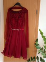 Kleid Konfirmation, Hochzeit, Jugendweihe Größe 38 Farbe rot Unstrut-Hainich - Heroldishausen Vorschau