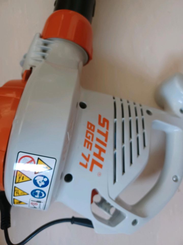 Stihl gebläse BGE 71 in Erlenbach am Main 