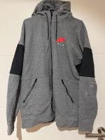 Nike Air Herren Jacke Gr.L grau Pullover Hoodie Zipper TOP NP130€ Bayern - Fürth Vorschau